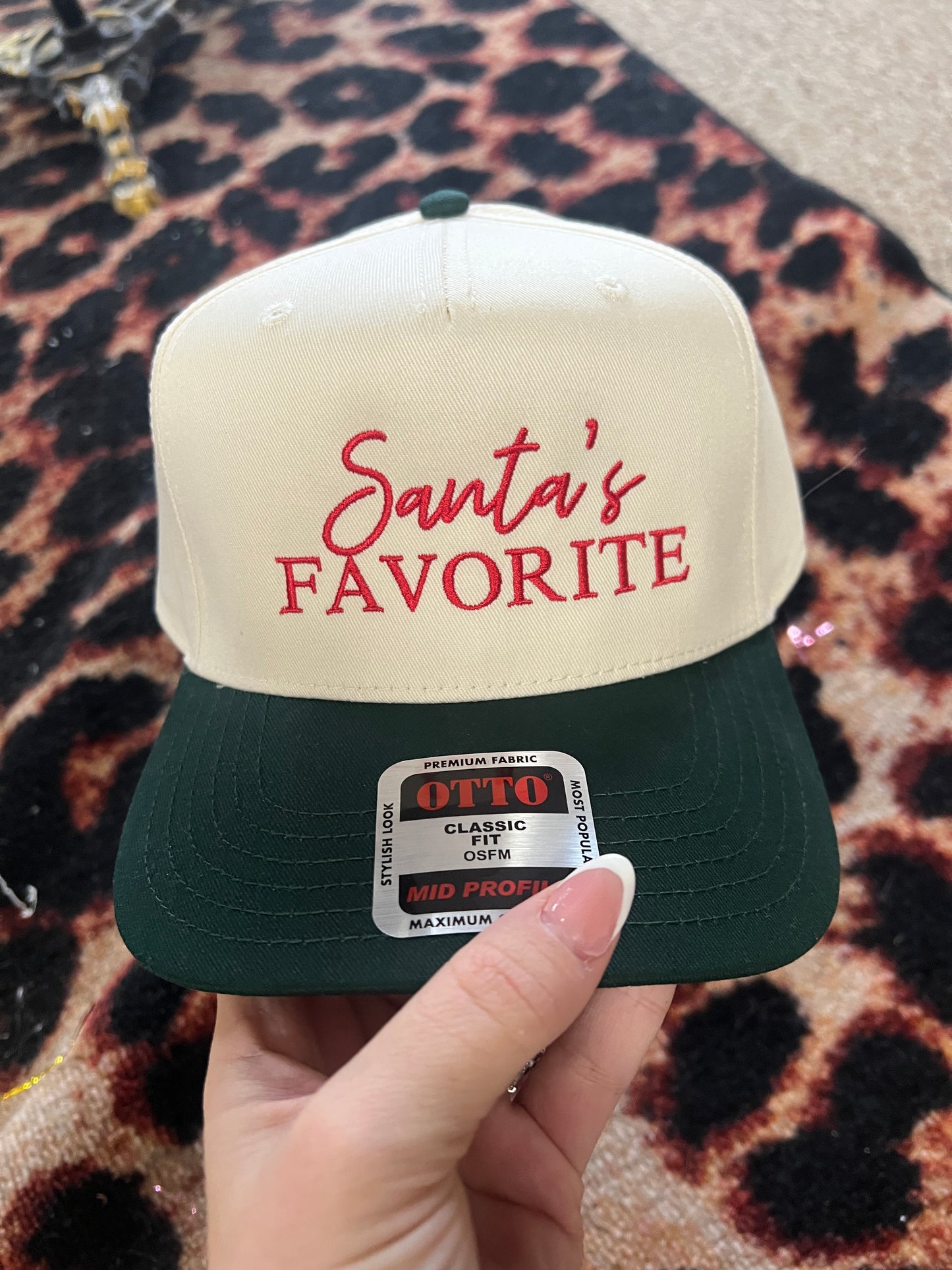 Santa's Favorite Trucker Hat