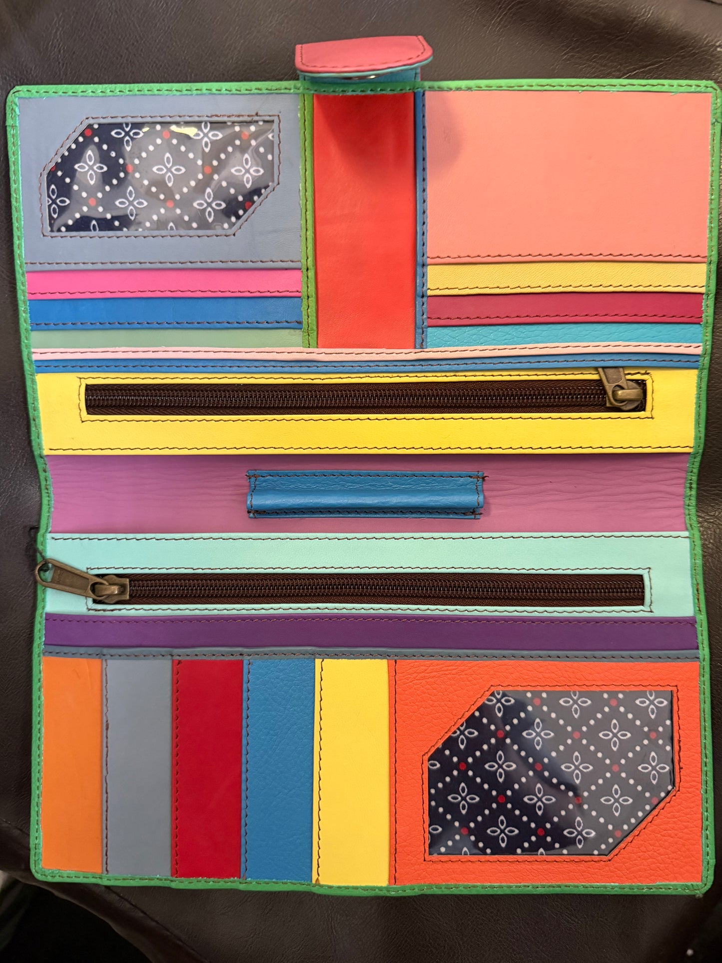 Large Folklore Couture Wallet