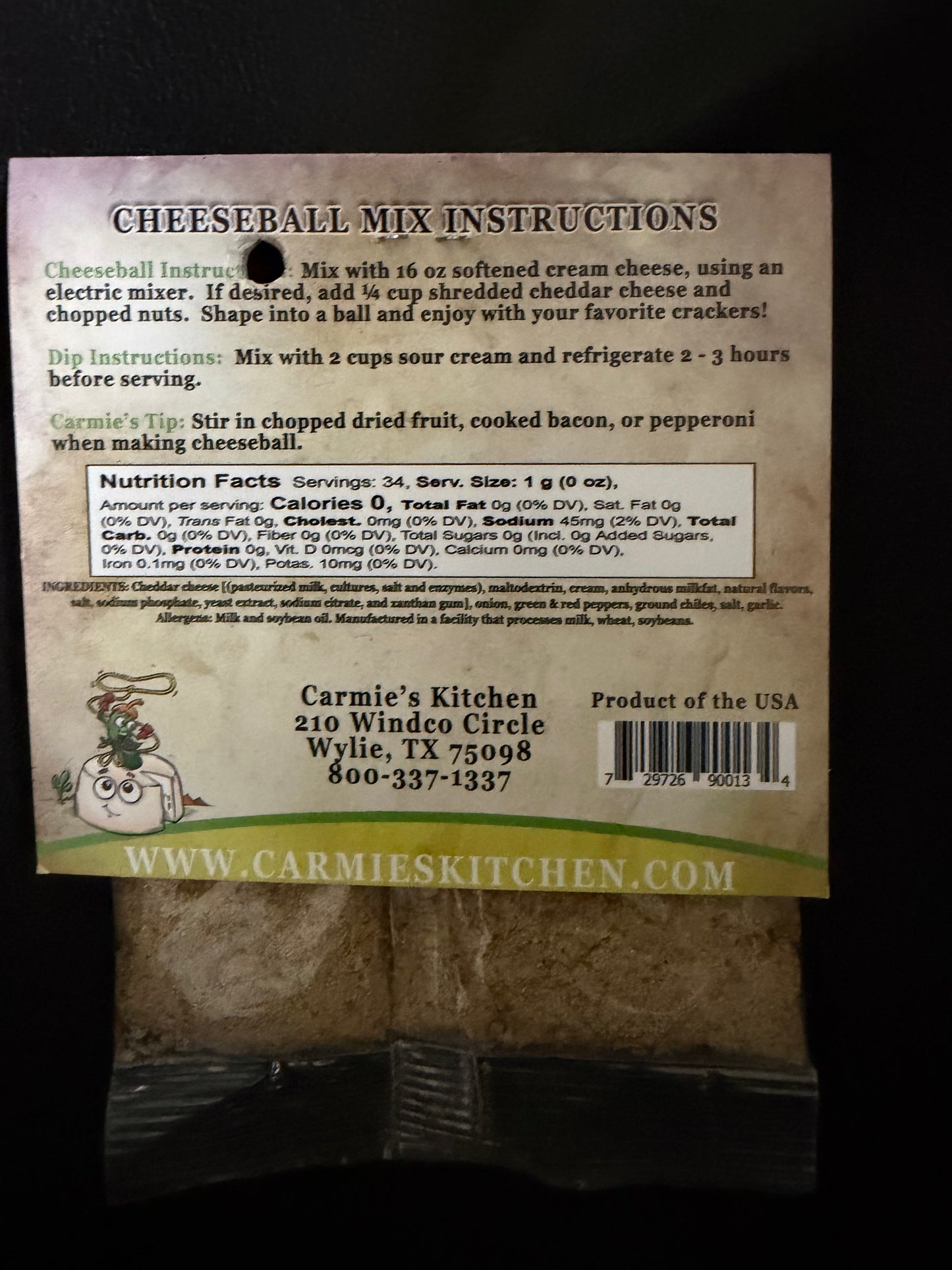 Cheeseball Mix - PepperJack