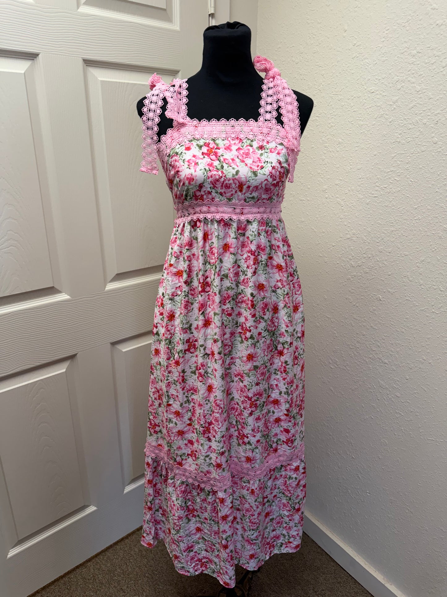 Pretty In Pink Floral Dress
