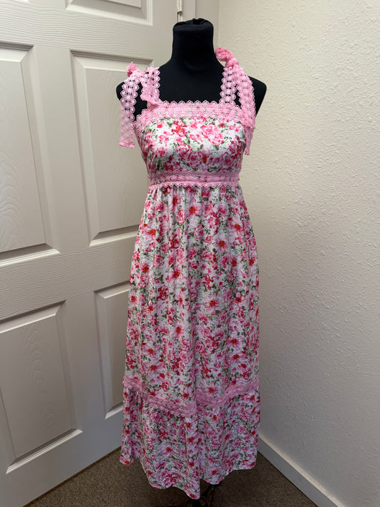 Pretty In Pink Floral Dress