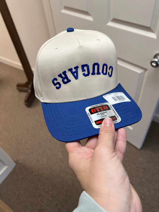 Upside Down Cougars Trucker Hat