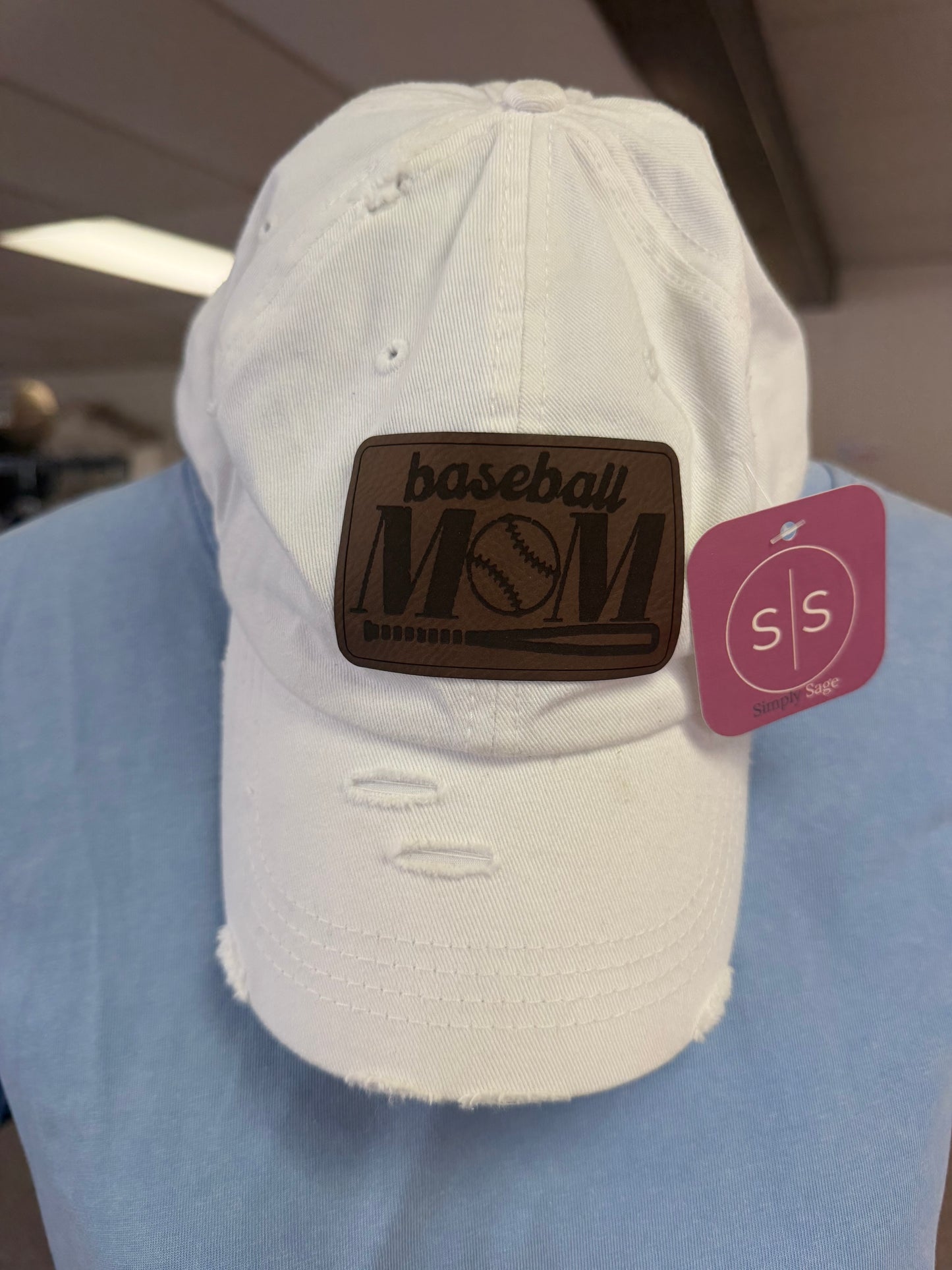 Baseball Mom Cap