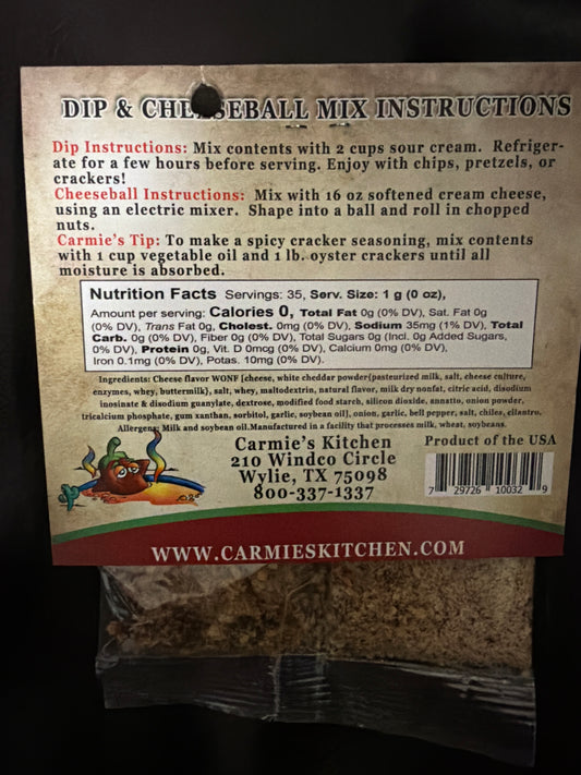 Dip & Cheeseball Mix