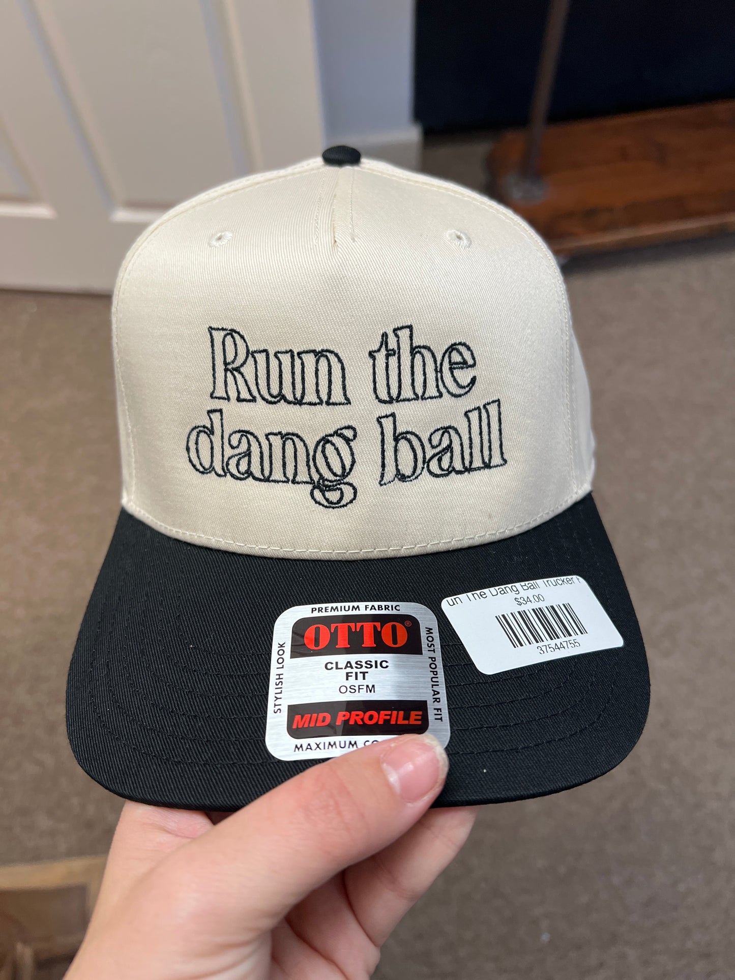 Run The Dang Ball Trucker Hat