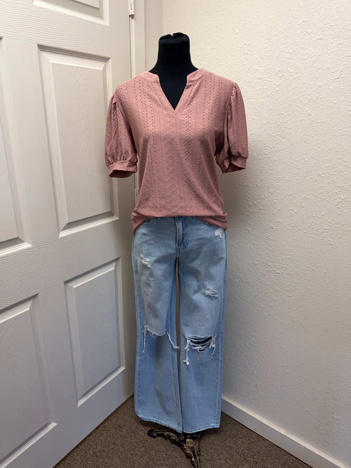 Picked Just For You Pink Top