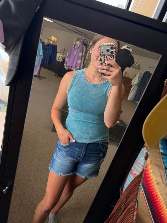 The Summer Time Tank Blue