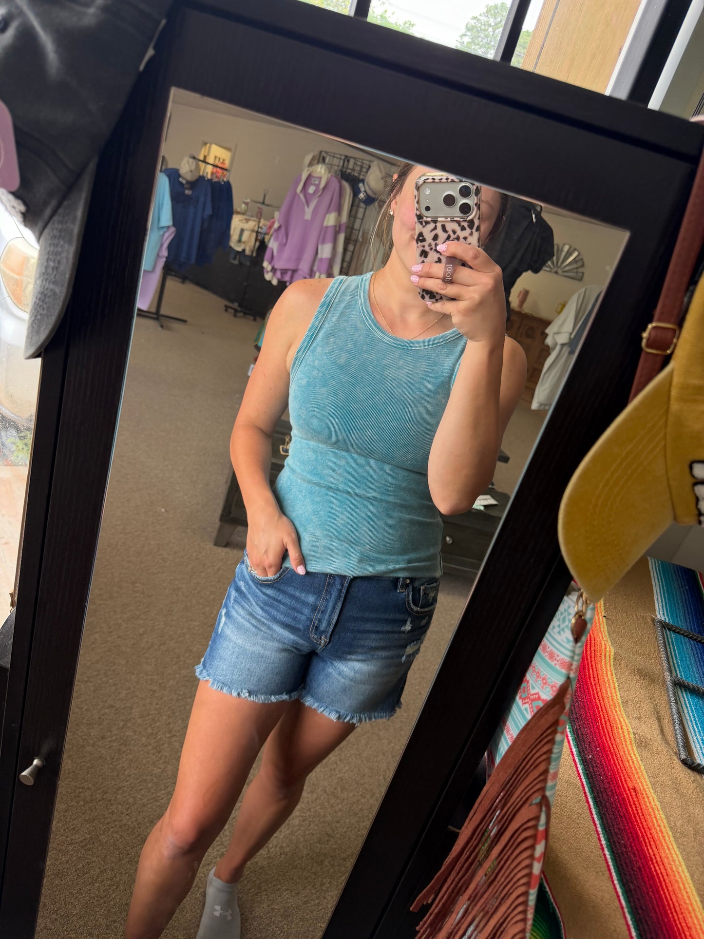 The Summer Time Tank Blue