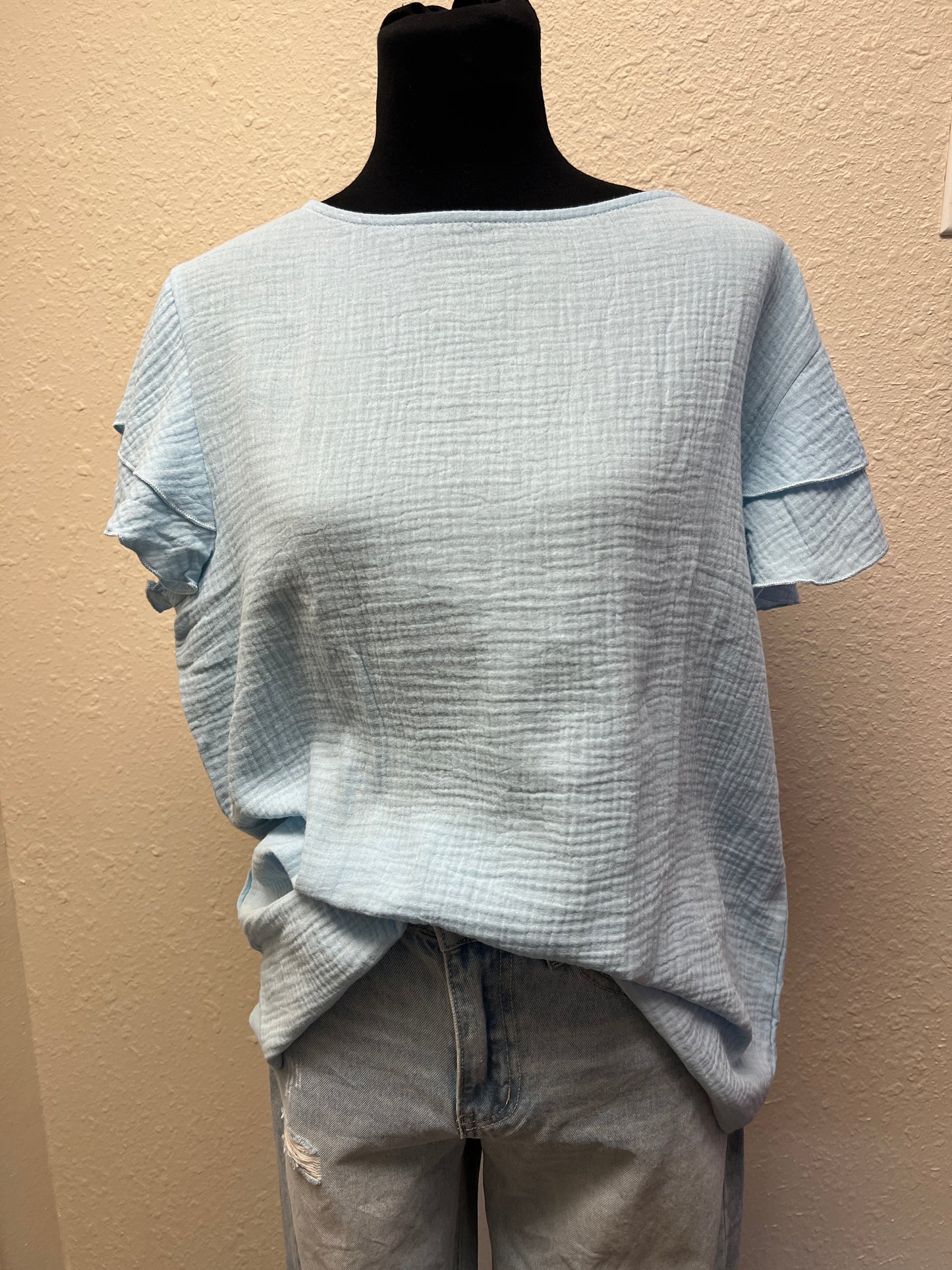 Ill be Yours Blue Top