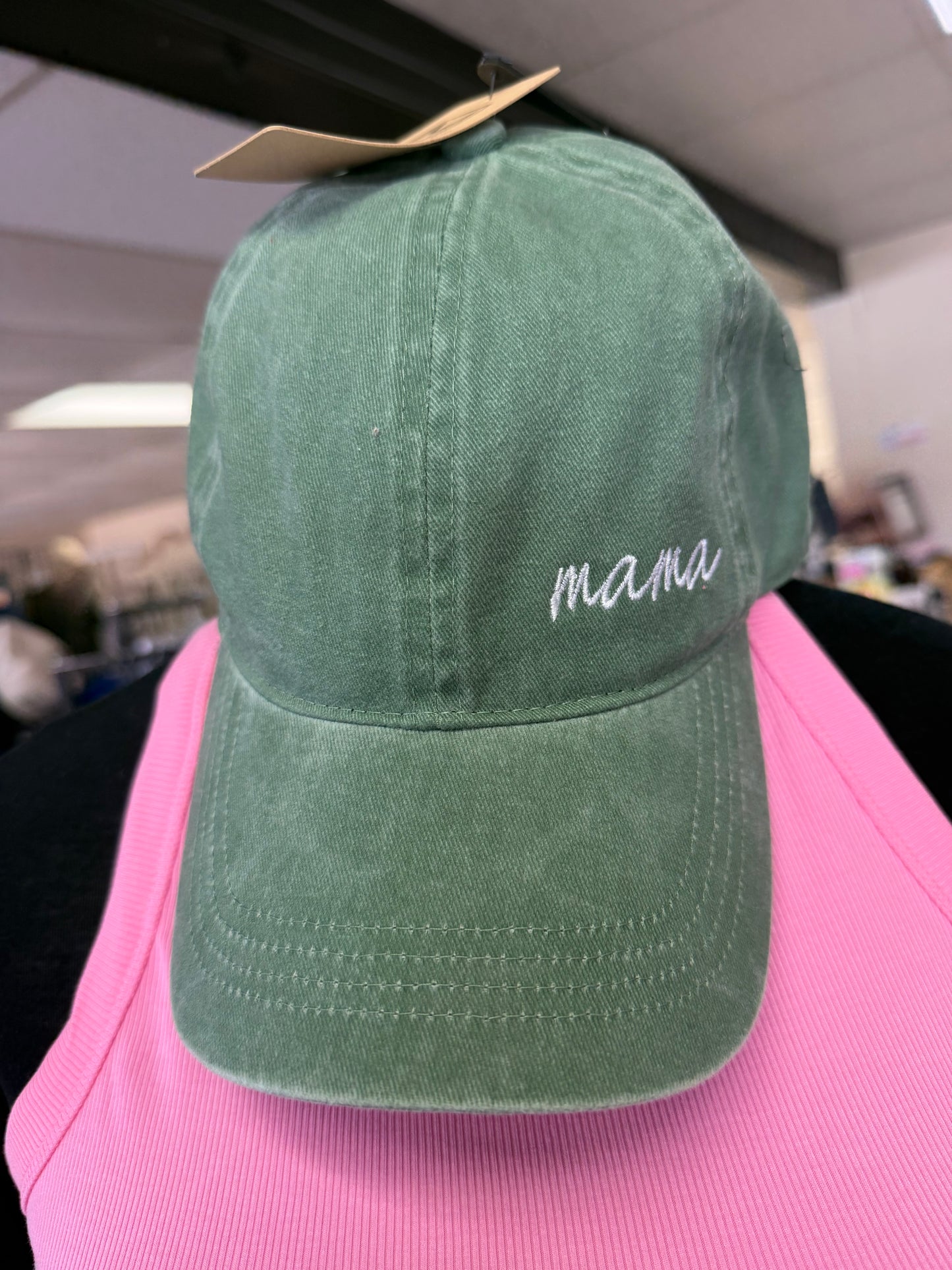 Olive Mama Hat