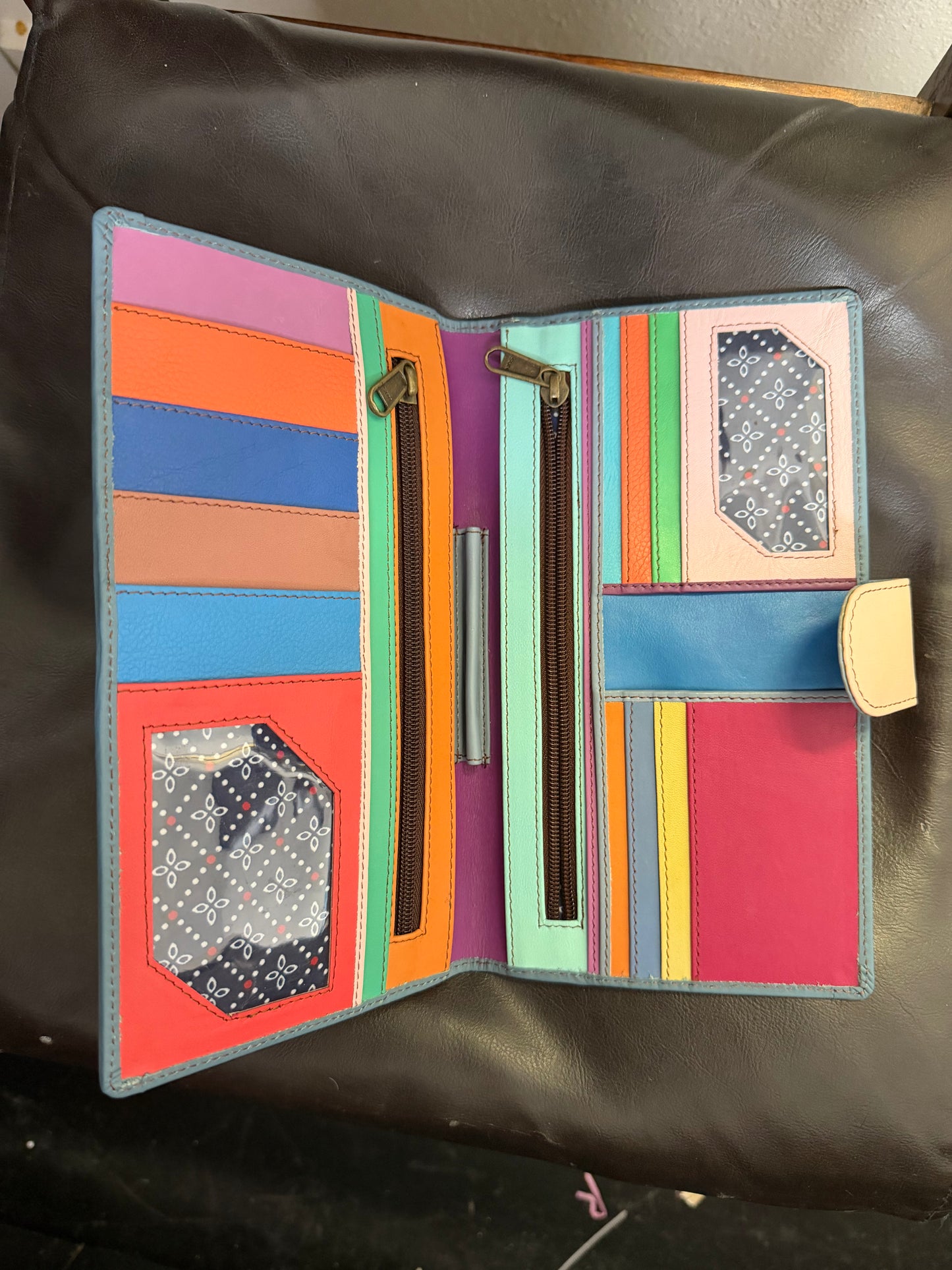Large Folklore Couture Wallet