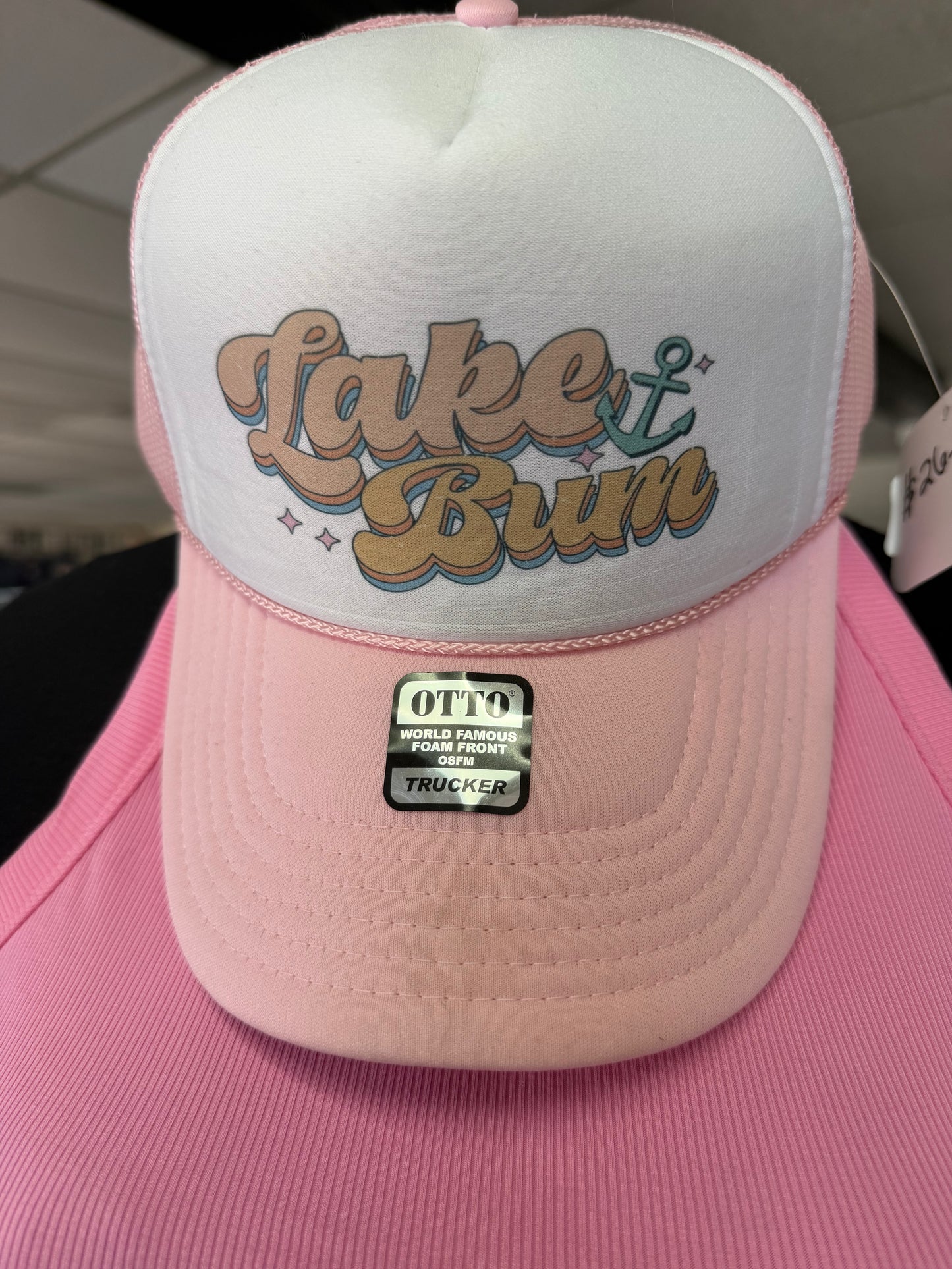 Lake Bum Trucker Hat