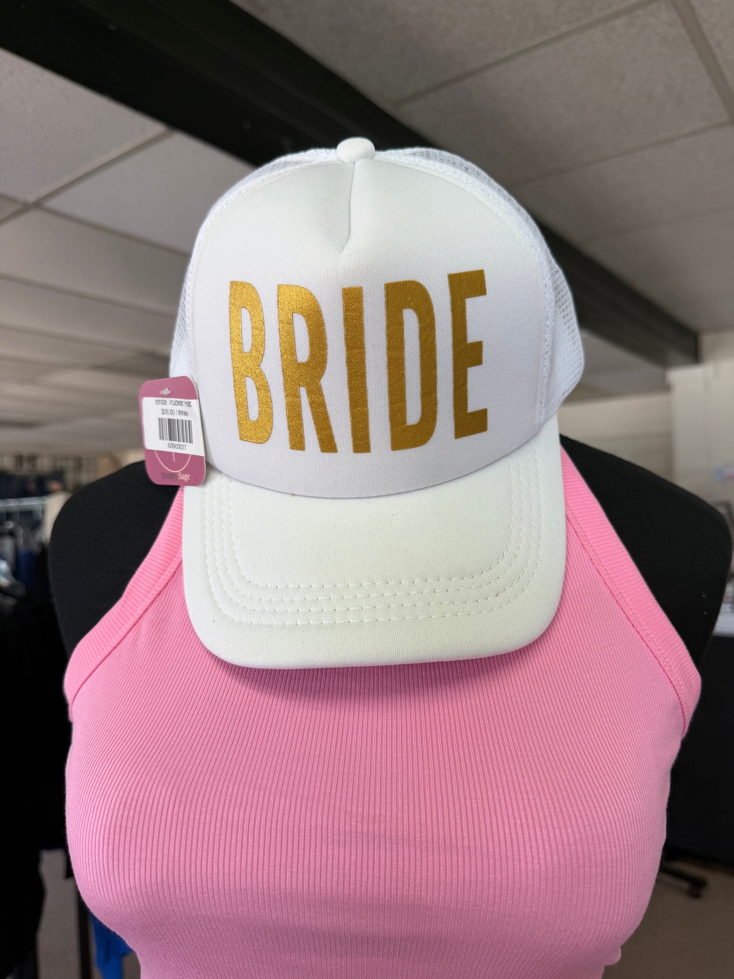 Bride Trucker Hat
